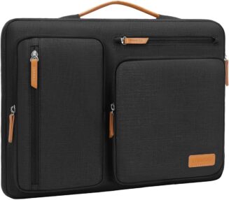 MOSISO 360 Protective Laptop Shoulder Bag 15.6 inch,15-16 inch Laptop Bag